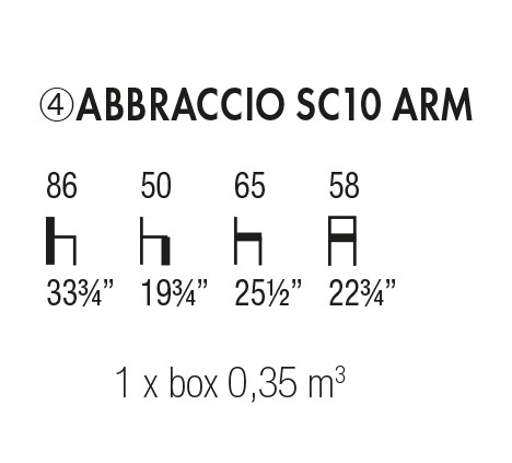 Abbraccio SC10 Arm